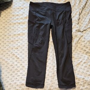 Lululemon 3/4 Mesh Leggings